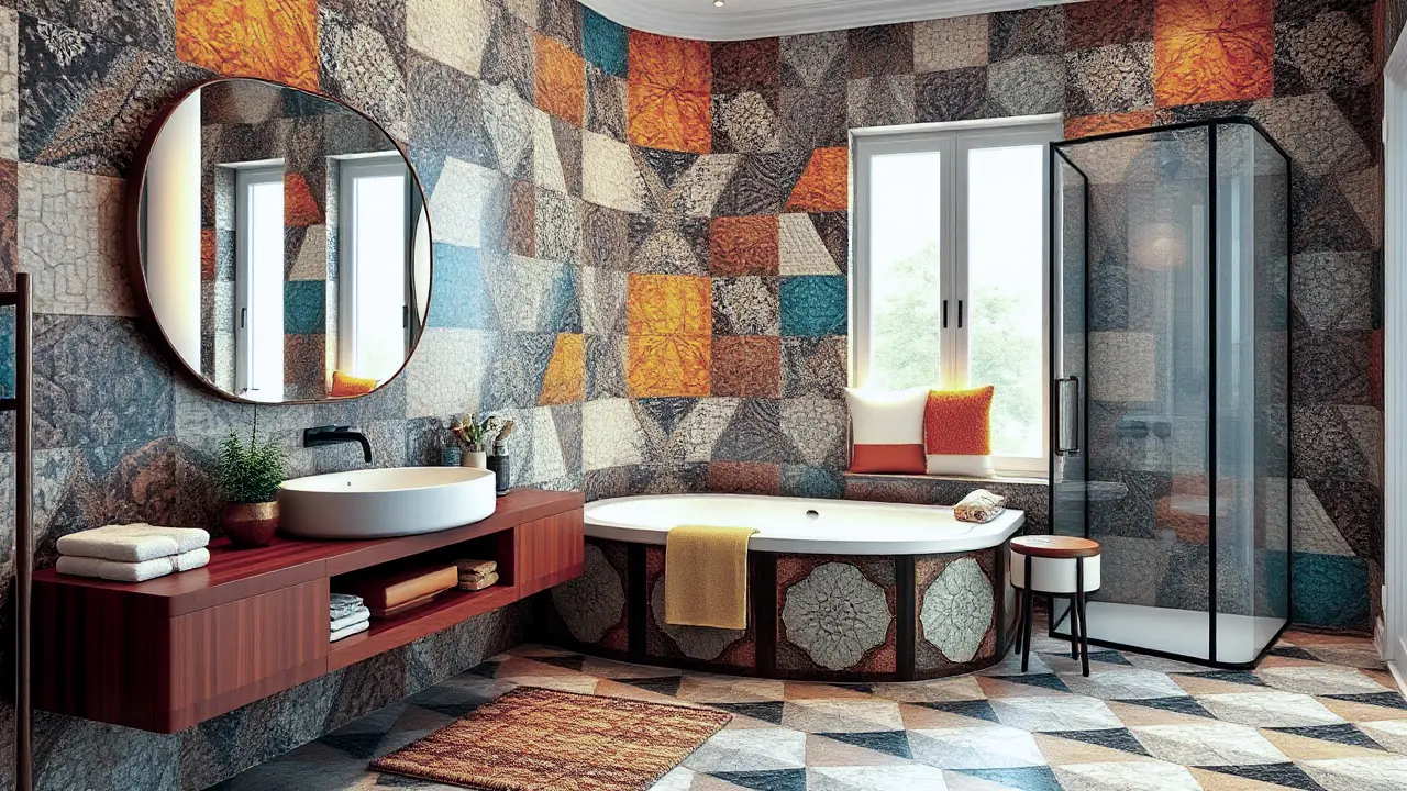 Bold Bathroom Wallpaper Ideas