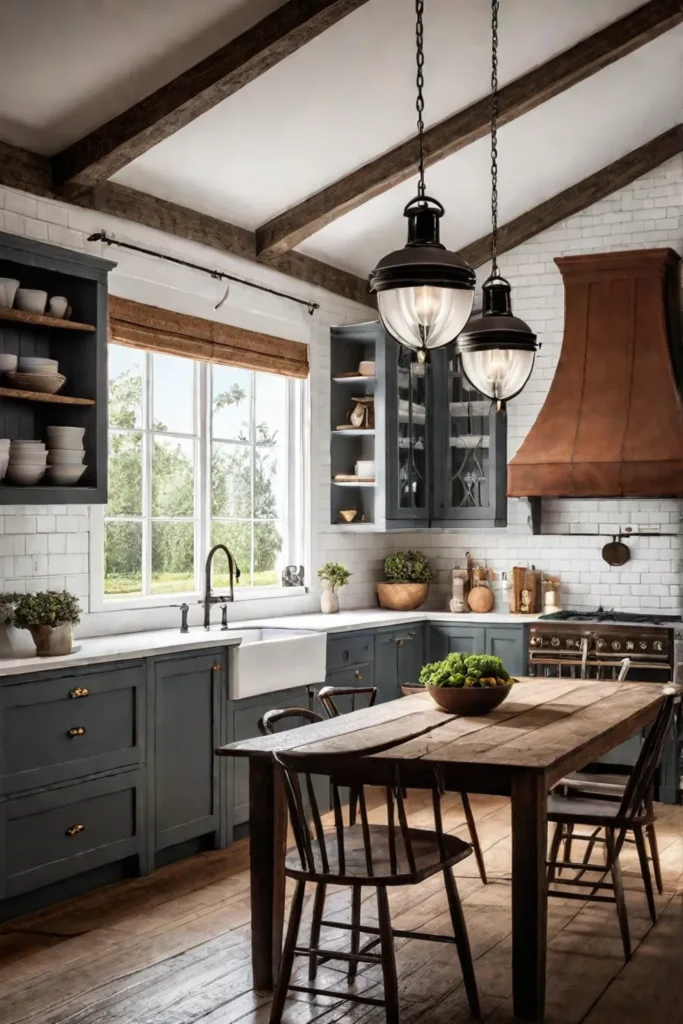 Cozy kitchen design