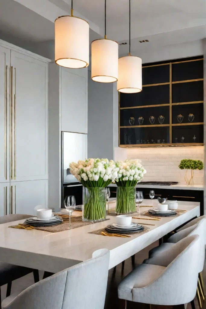Elegant Kitchen Lighting