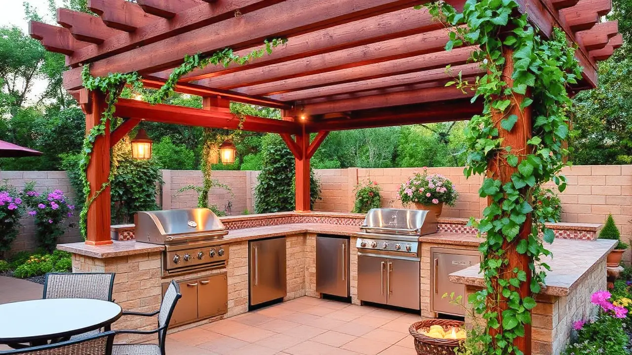 Outdoor Kitchen Layout Ideas