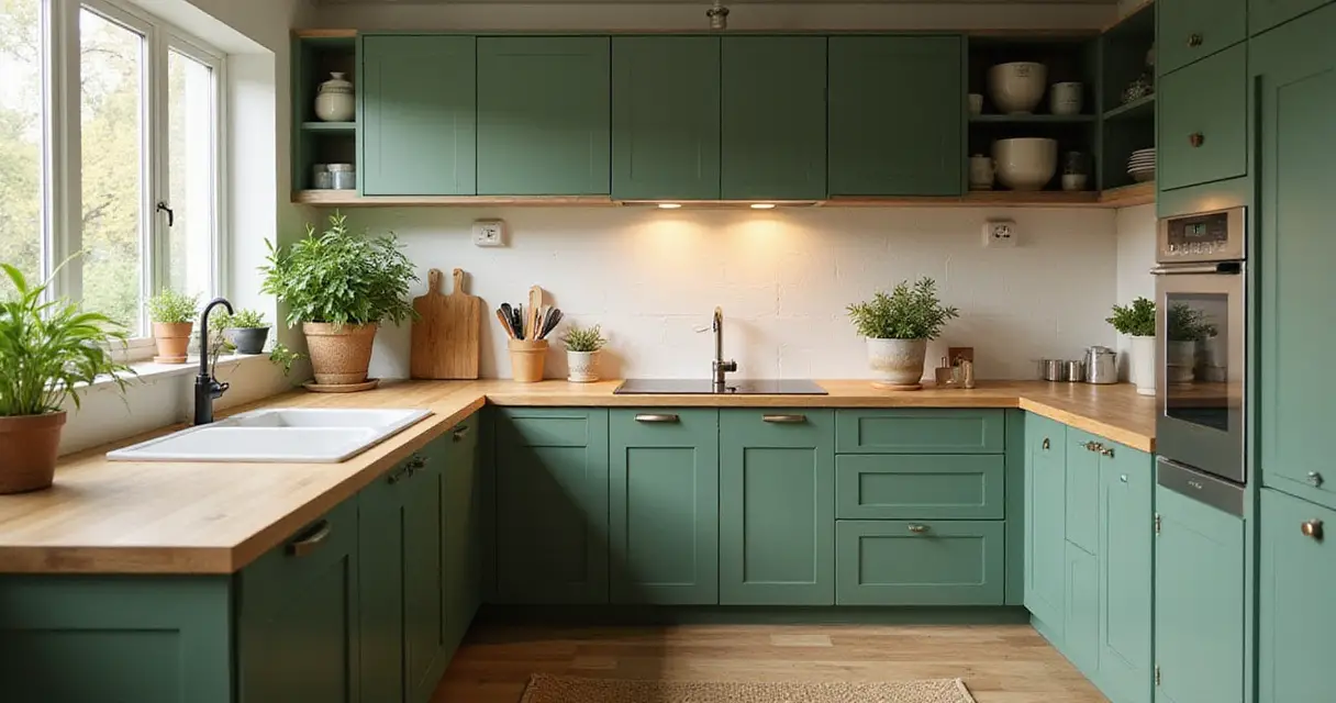19 Green Kitchen Cabinet Ideas That Transform Any Space