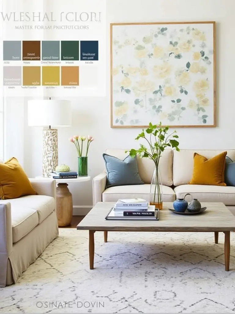 Master Your Living Room Color Palette