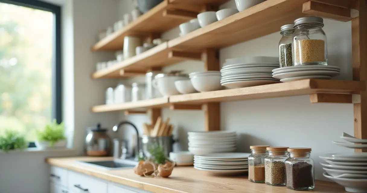 21 Brilliant Kitchen Shelves Decor Ideas to Create a Living, Productive Space